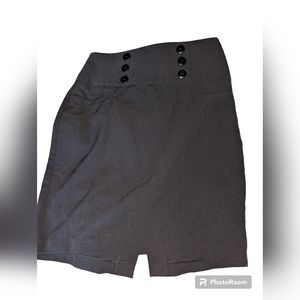 BCX Size 13 Black Skirt